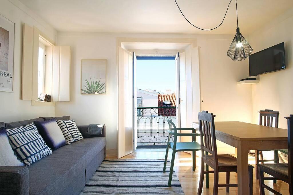 Bh4E-3Br With View In Heart Of Bairro Alto - Bright Apartment Lisboa Екстериор снимка